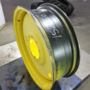 12"W x 38"D, John Deere Yellow 10-Hole Formed Plate