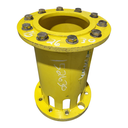 10-Hole 21.5"L Hub Extension/Triple, John Deere Yellow