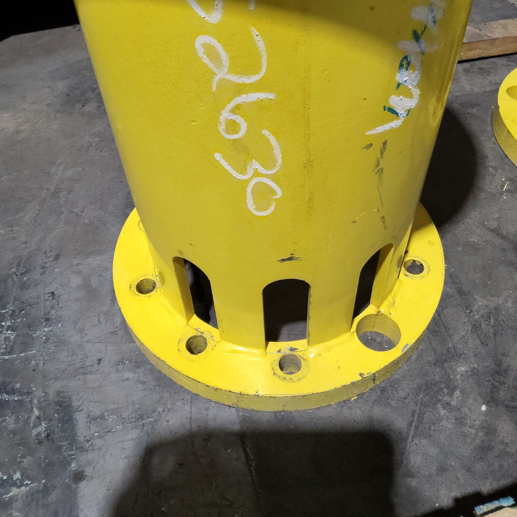 10-Hole 21.5"L Hub Extension/Triple, John Deere Yellow