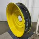 12"W x 54"D, John Deere Yellow 10-Hole Formed Plate