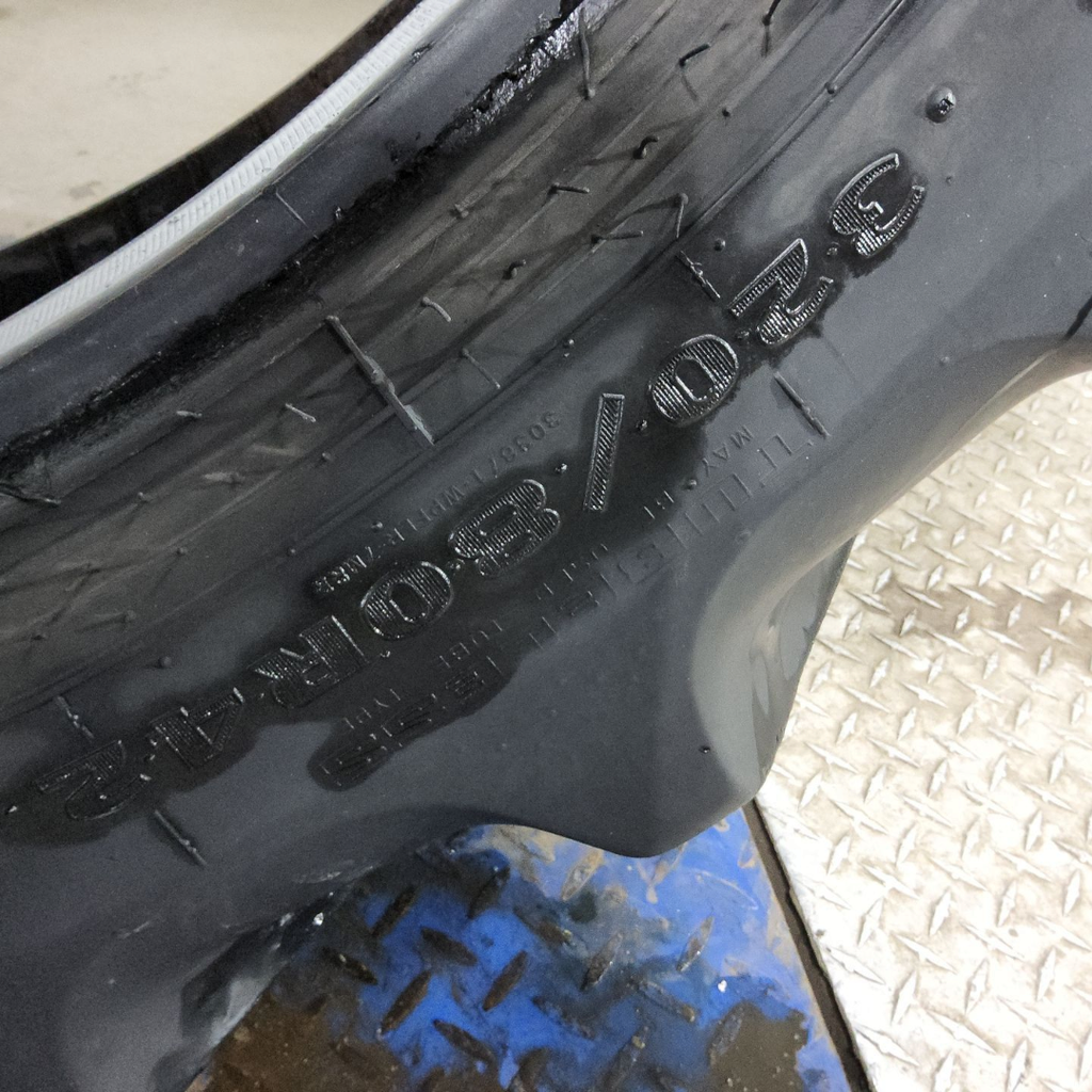 IF320/80R42 Goodyear Farm DT800 Super Traction R-1W 149D 55%