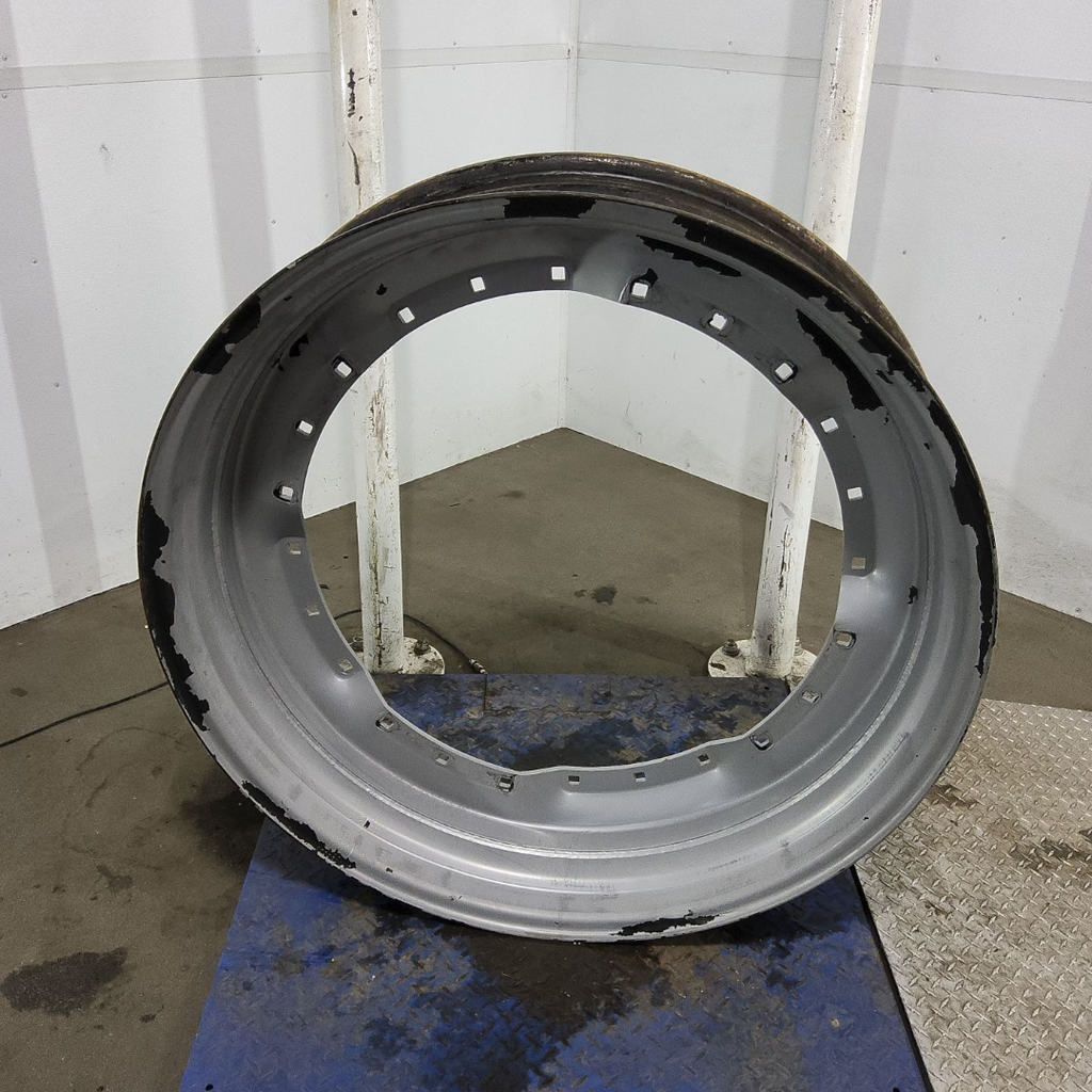 10"W x 42"D, Case IH Silver Mist 12-Hole Waffle Wheel (Groups of 3 bolts)