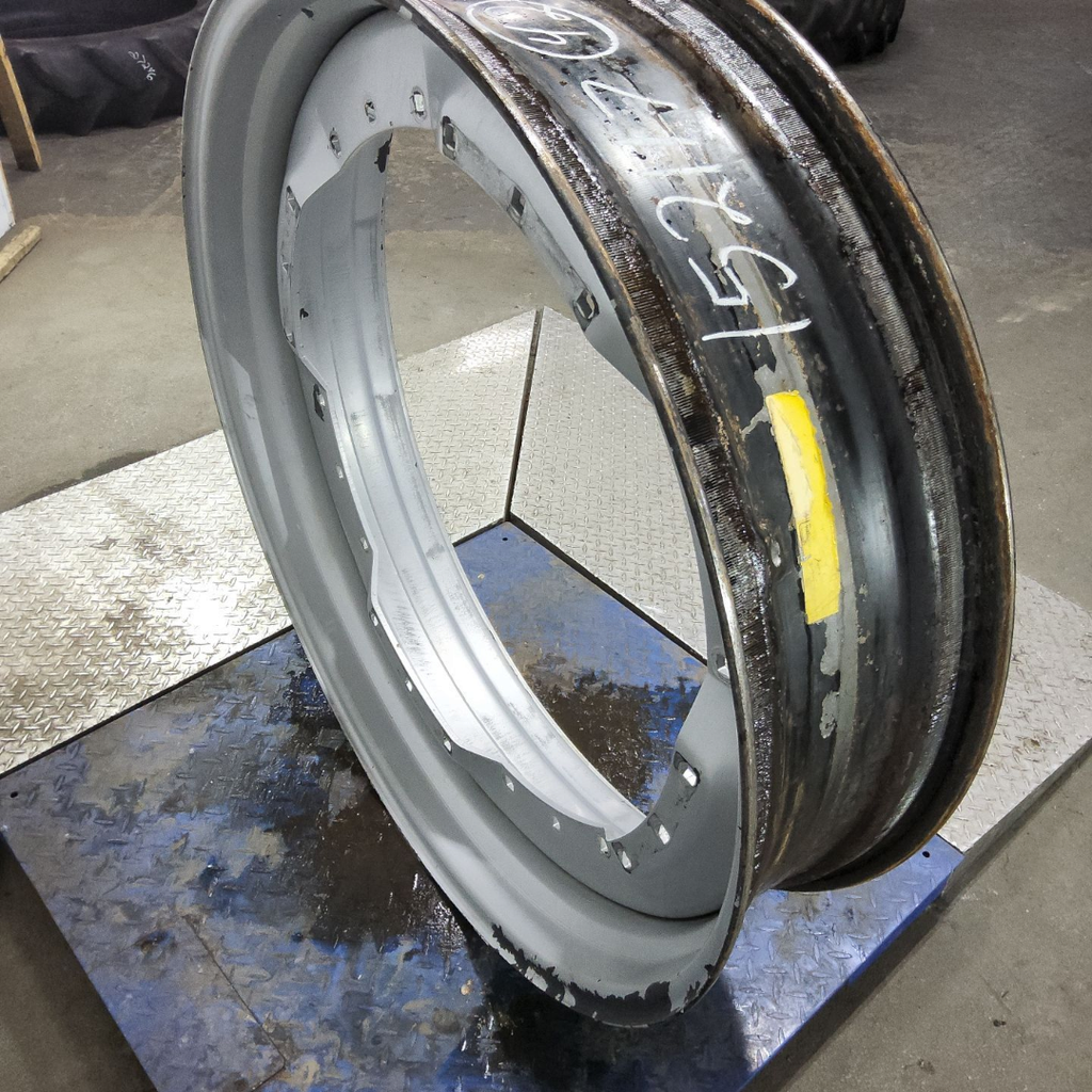 10"W x 42"D, Case IH Silver Mist 12-Hole Waffle Wheel (Groups of 3 bolts)