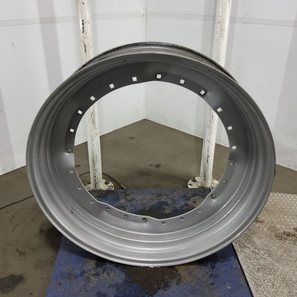 10"W x 42"D, Case IH Silver Mist 12-Hole Waffle Wheel (Groups of 3 bolts)