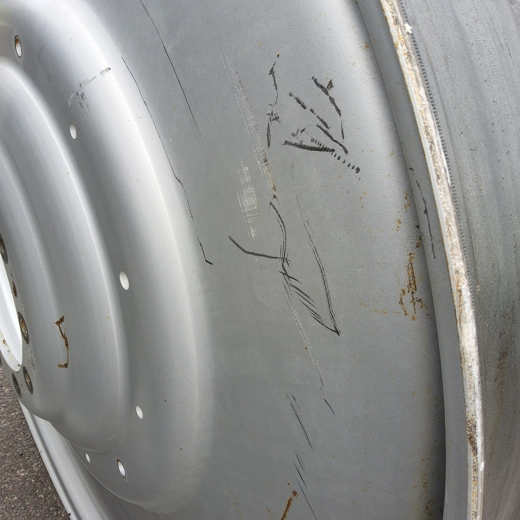 10"W x 54"D, Case IH Silver Mist 10-Hole Formed Plate 54X10 formed plate SM
