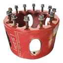 12-Hole 13.5"L FWD Spacer, Fendt/Agco Red