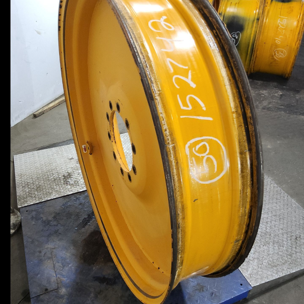 10"W x 50"D, Hagie Orange 10-Hole Formed Plate Sprayer