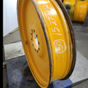 10"W x 50"D, Hagie Orange 10-Hole Formed Plate Sprayer