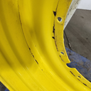 15"W x 50"D, John Deere Yellow 12-Hole Stub Disc