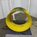 15"W x 34"D, John Deere Yellow 12-Hole Waffle Wheel (Groups of 3 bolts)