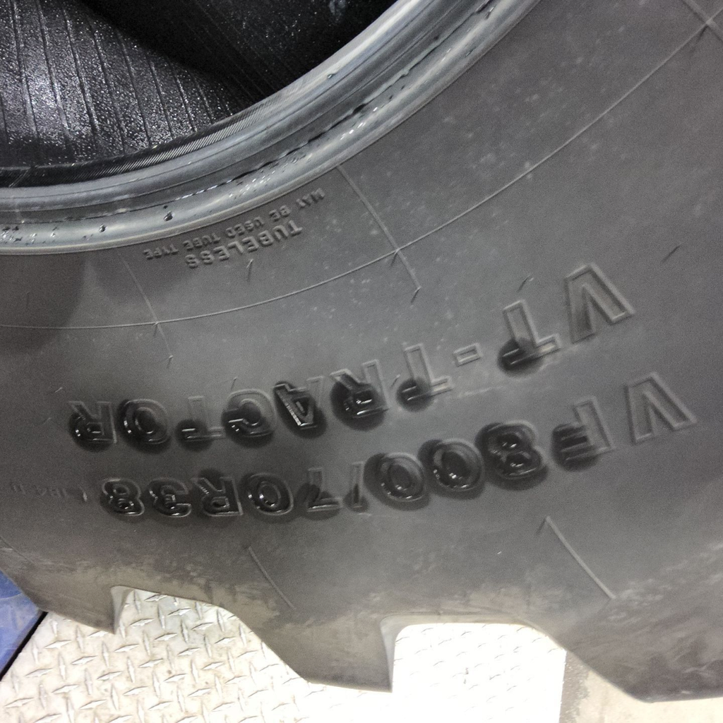 VF800/70R38 Bridgestone VT-TRACTOR 184D 90%