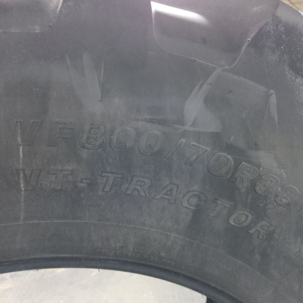 VF800/70R38 Bridgestone VT-TRACTOR 184D 85%
