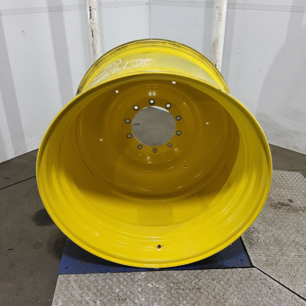 27"W x 38"D, John Deere Yellow 10-Hole Formed Plate
