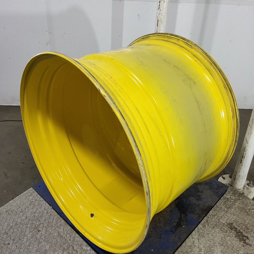 27"W x 38"D, John Deere Yellow 10-Hole Formed Plate
