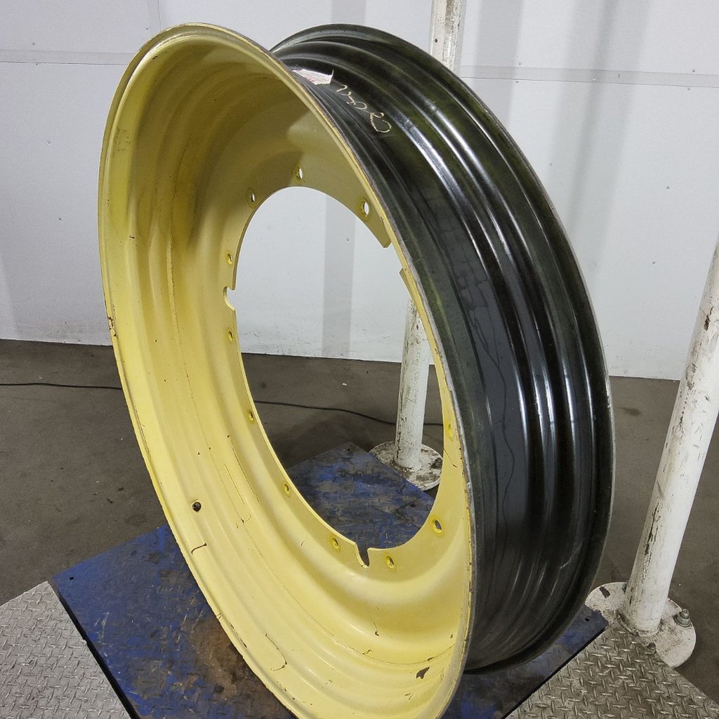 10"W x 50"D, John Deere Yellow 12-Hole Stub Disc