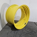 15"W x 28"D, John Deere Yellow 12-Hole Waffle Wheel (Groups of 3 bolts)
