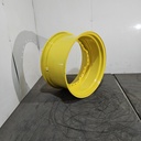 15"W x 28"D, John Deere Yellow 12-Hole Waffle Wheel (Groups of 3 bolts)