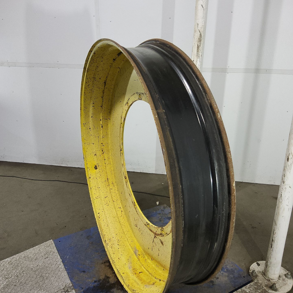 10"W x 54"D, John Deere Yellow 12-Hole Stub Disc