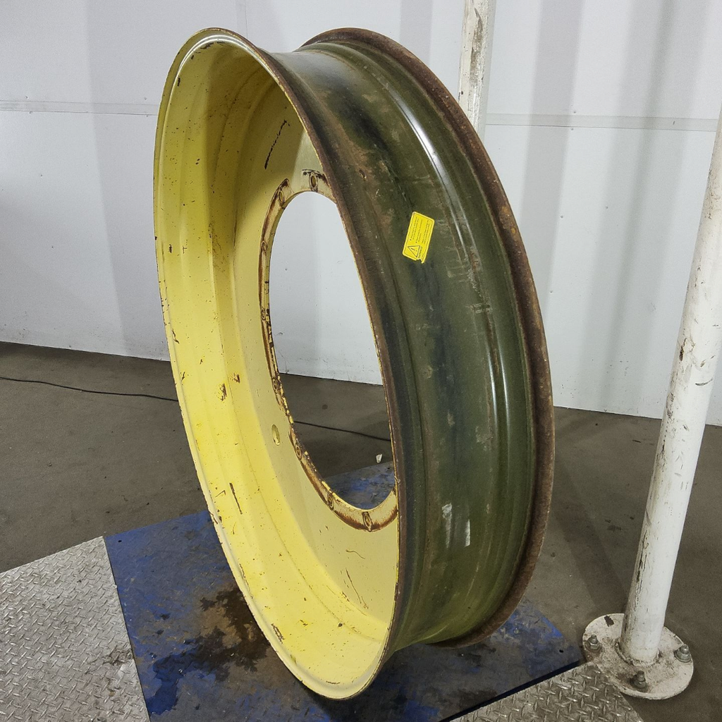 10"W x 54"D, John Deere Yellow 12-Hole Stub Disc