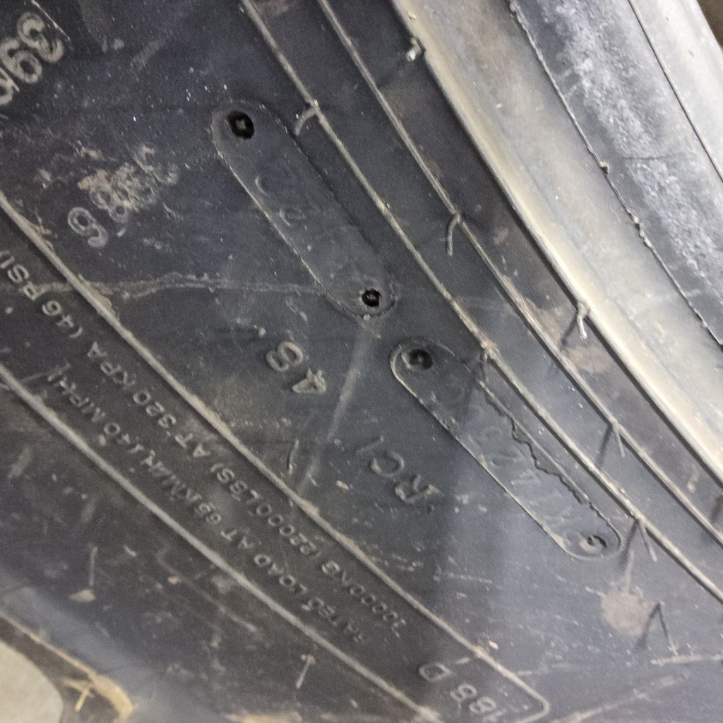 LSW710/65R46 Goodyear Farm OptiTorque R-1 188D 99%