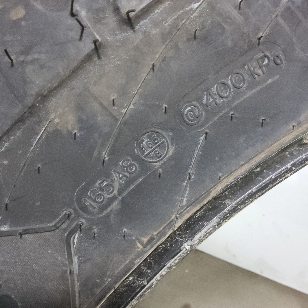 IF380/90R46 Michelin AgriBib Row Crop R-1W 165A8/165B 99%