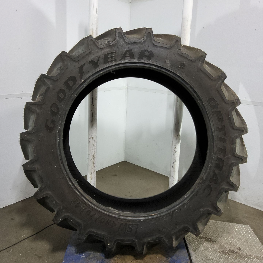 LSW480/70R46 Goodyear Farm Optitrac R-1W 174D 99%