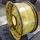 18"W x 38"D, John Deere Yellow 10-Hole Formed Plate