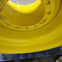 36"W x 32"D, John Deere Yellow 12-Hole Formed Plate