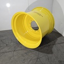 27"W x 32"D, John Deere Yellow 10-Hole Formed Plate