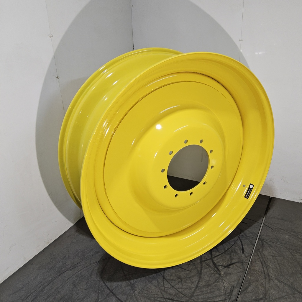16"W x 46"D, John Deere Yellow 10-Hole Formed Plate