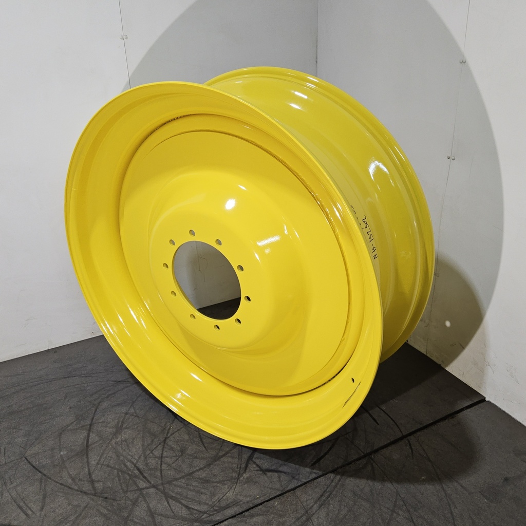 16"W x 46"D, John Deere Yellow 10-Hole Formed Plate