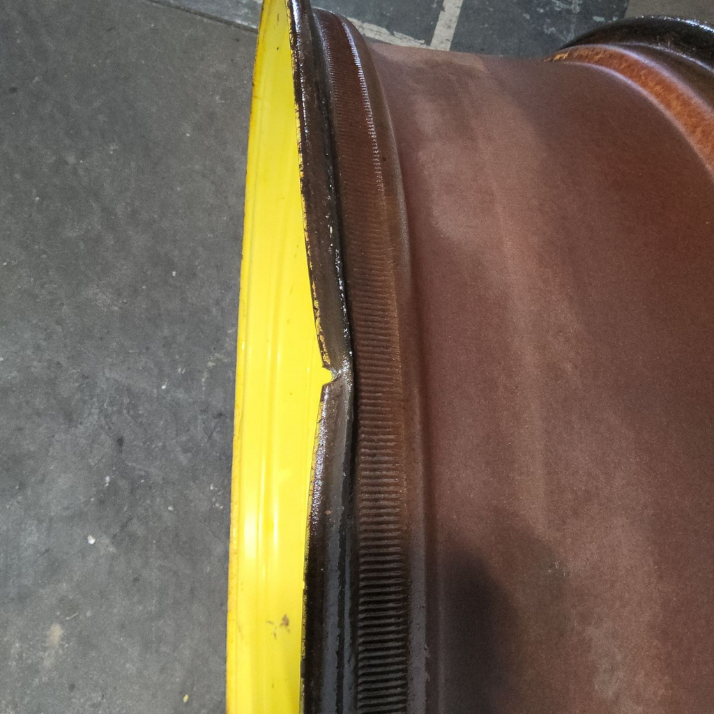 10"W x 38"D, John Deere Yellow 12-Hole Stub Disc