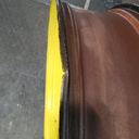 10"W x 38"D, John Deere Yellow 12-Hole Stub Disc