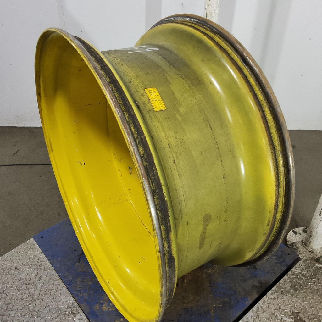 18"W x 42"D, John Deere Yellow 10-Hole Dolly Dual