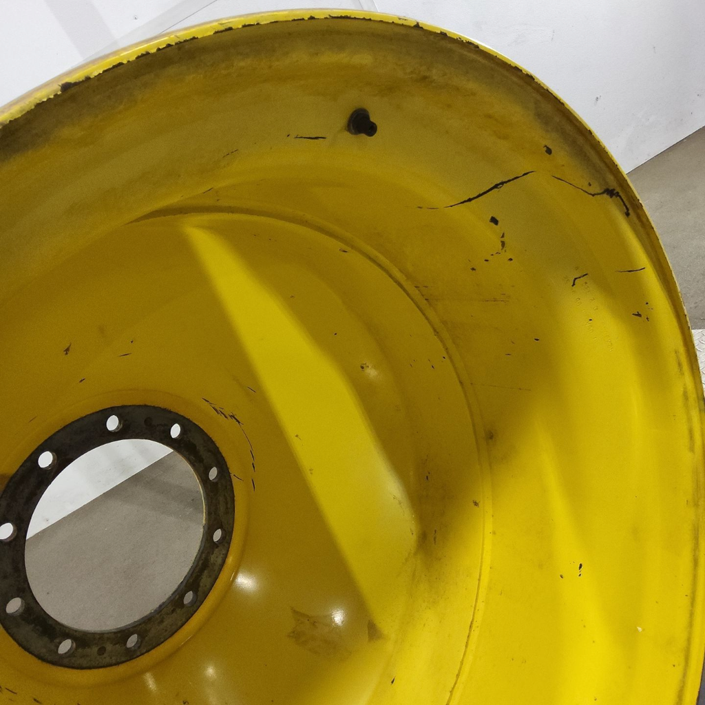 18"W x 42"D, John Deere Yellow 10-Hole Dolly Dual