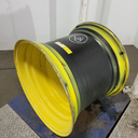 25"W x 30"D, John Deere Yellow 8-Hole Formed Plate