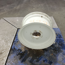 11"W x 20"D, New Holland White 6-Hole Flat Plate
