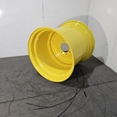 25"W x 26"D, John Deere Yellow 8-Hole Formed Plate