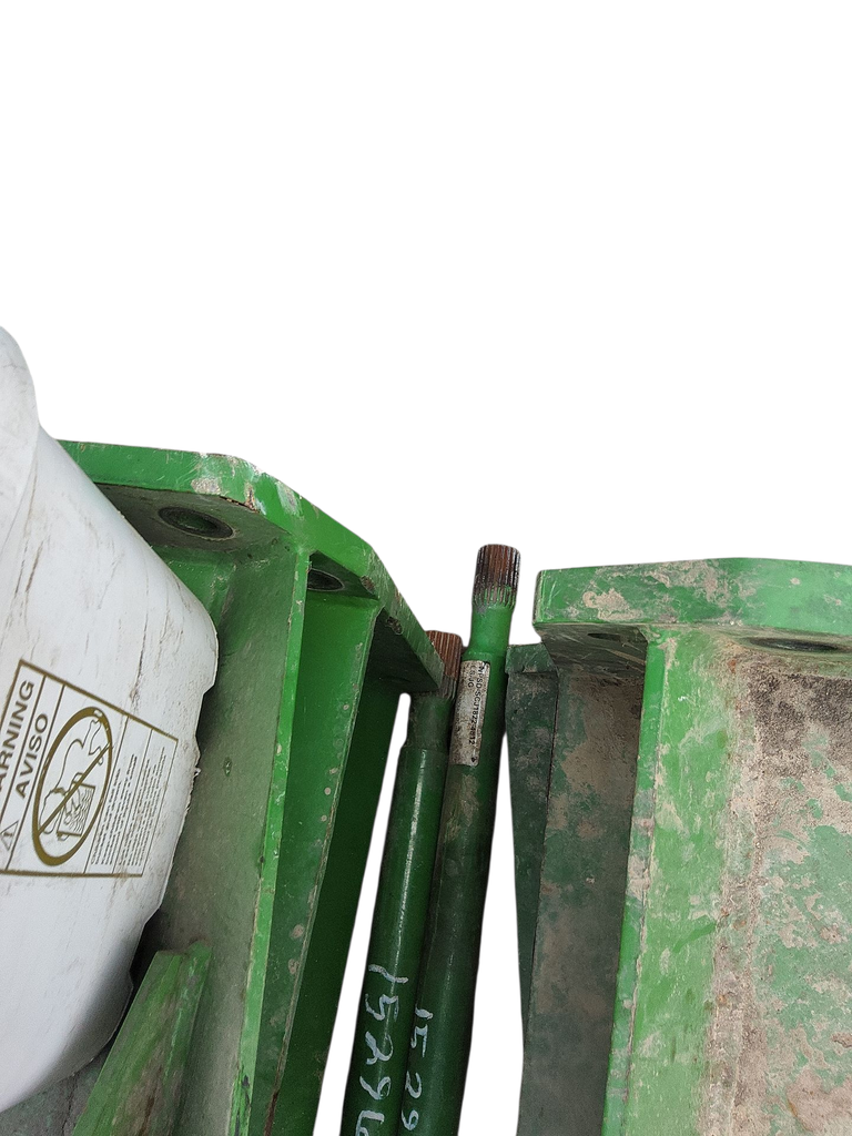 19.5"L Combine Frame Extension for John Deere Combine "S" Series ("C"18/22 spline drive shafts), John Deere Green