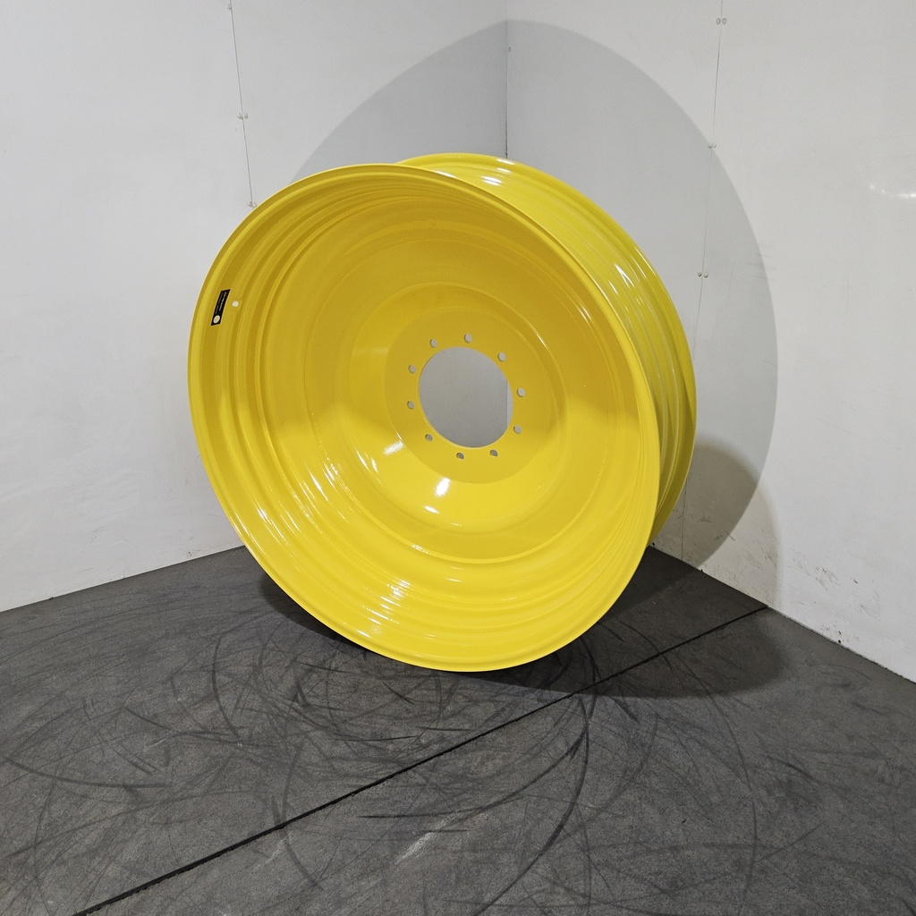 13"W x 46"D, John Deere Yellow 10-Hole Formed Plate