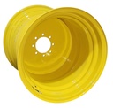 25"W x 26"D, John Deere Yellow 8-Hole Flat Plate