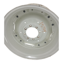 8-Hole Waffle Wheel (Groups of 2 bolts) Center for 34" Rim, New Holland White