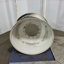 15"W x 34"D, New Holland White 8-Hole Waffle Wheel (Groups of 2 bolts)