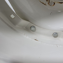 15"W x 34"D, New Holland White 8-Hole Waffle Wheel (Groups of 2 bolts)
