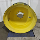 18"W x 42"D, John Deere Yellow 10-Hole Dolly Dual