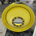 18"W x 42"D, John Deere Yellow 10-Hole Dolly Dual