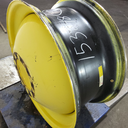 18"W x 42"D, John Deere Yellow 10-Hole Dolly Dual