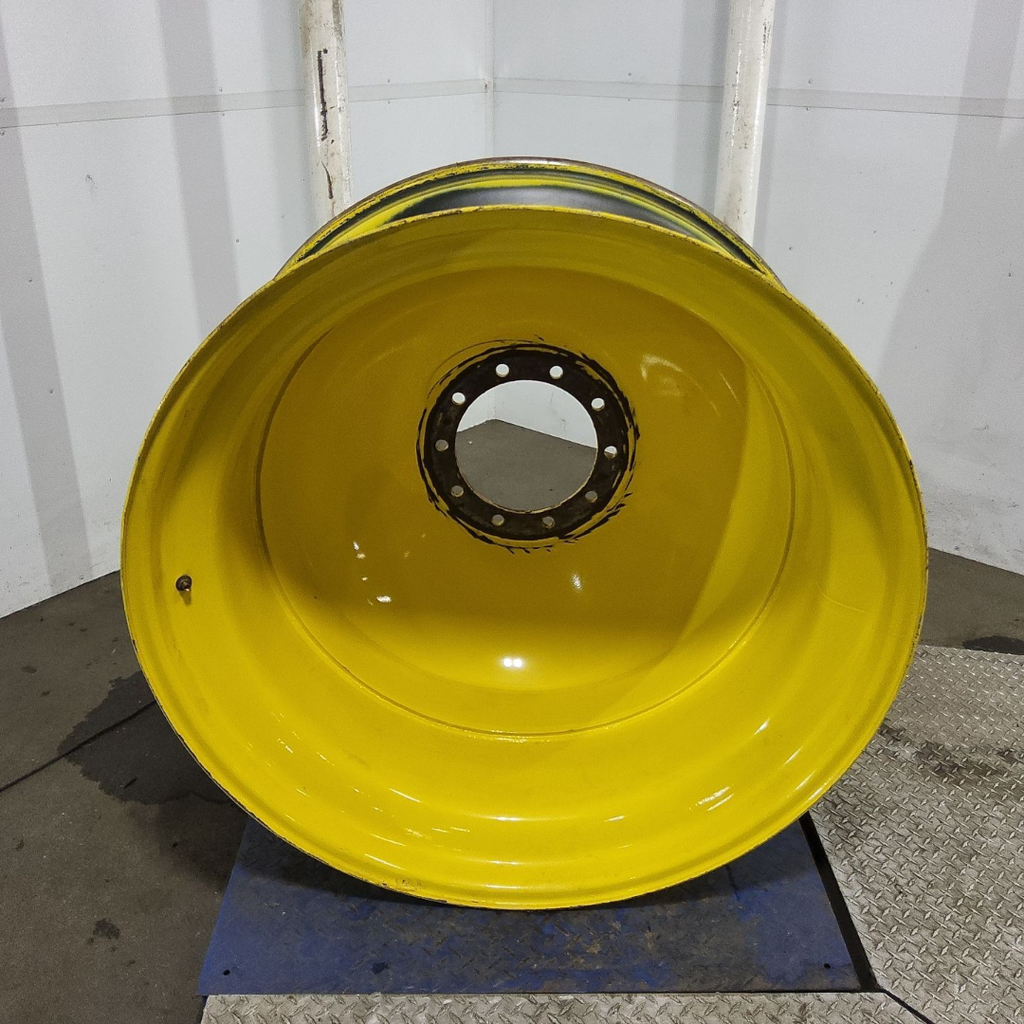 18"W x 42"D, John Deere Yellow 10-Hole Dolly Dual