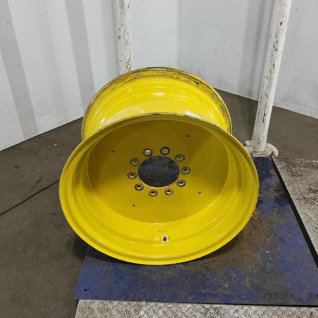 16"W x 26"D, John Deere Yellow 10-Hole Flat Plate