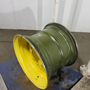 20"W x 26"D, John Deere Yellow 8-Hole Formed Plate